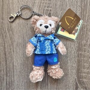 Duffy the Disney Bear Aulani Exclusive Duffy Plush Keychain 2022 NEW